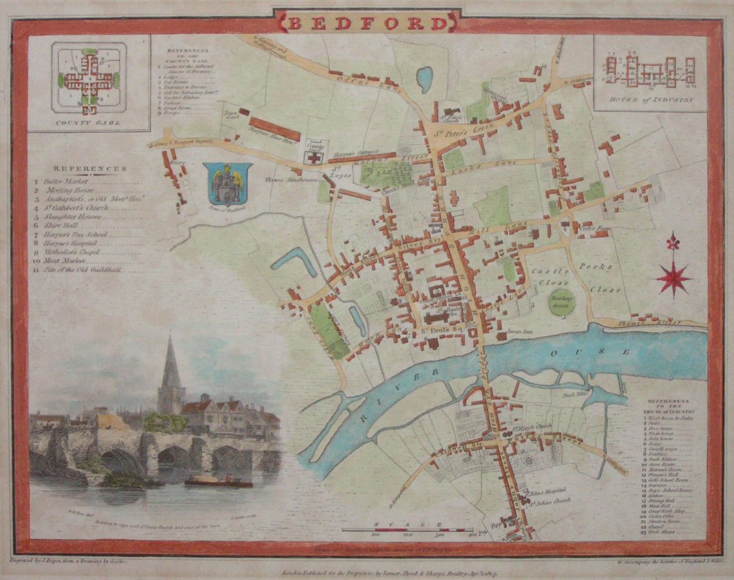 Map of Bedford - Bedford